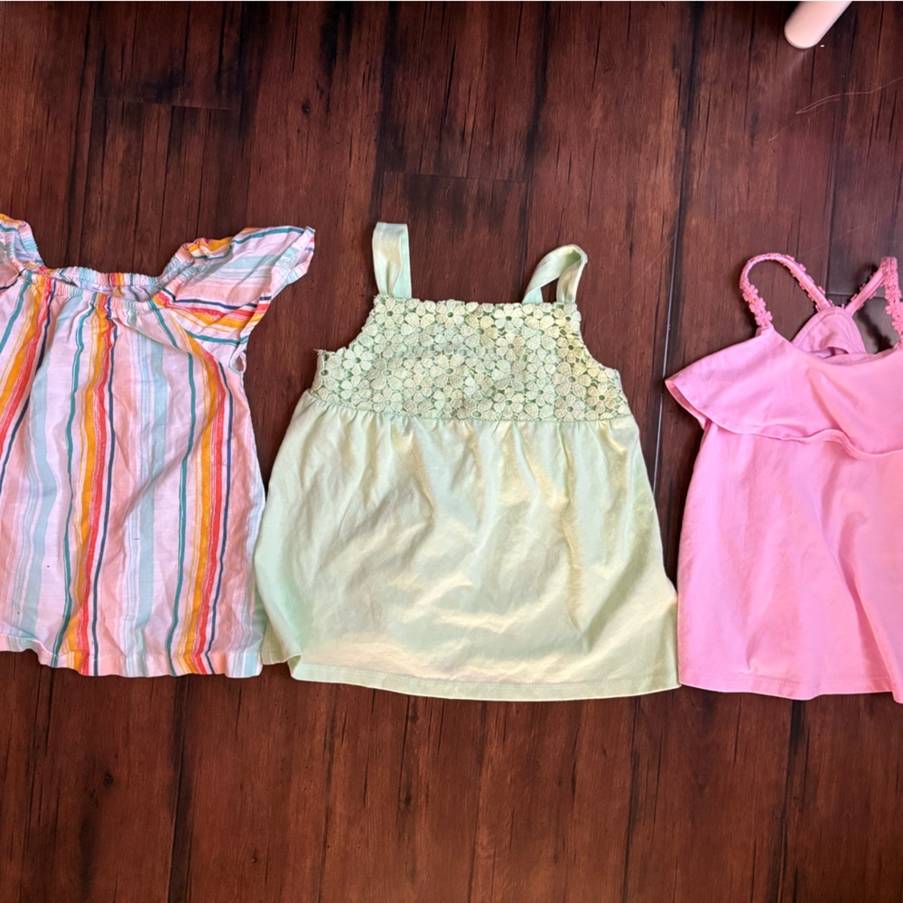 Colorful Tube Tops Set